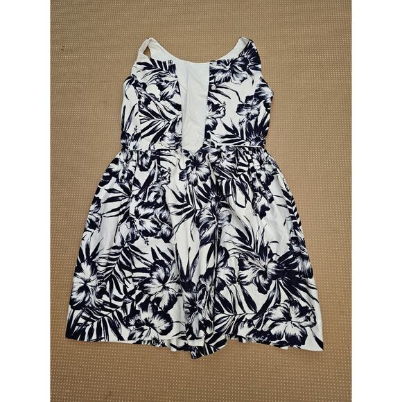 Polo Ralph Lauren Dress Womens 14 Floral Print Sleeveless Mini Skirt Back Button - Picture 13 of 16